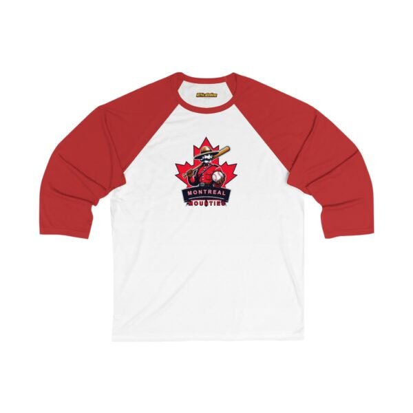 Montreal Mounties Unisex 3/4 Sleeve Baseball Tee