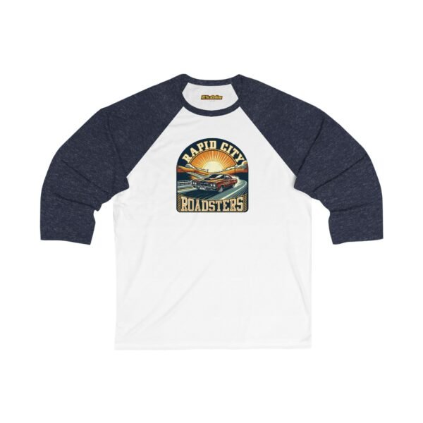 Rapid City Roadsters Unisex 3/4 Sleeve Baseball Tee