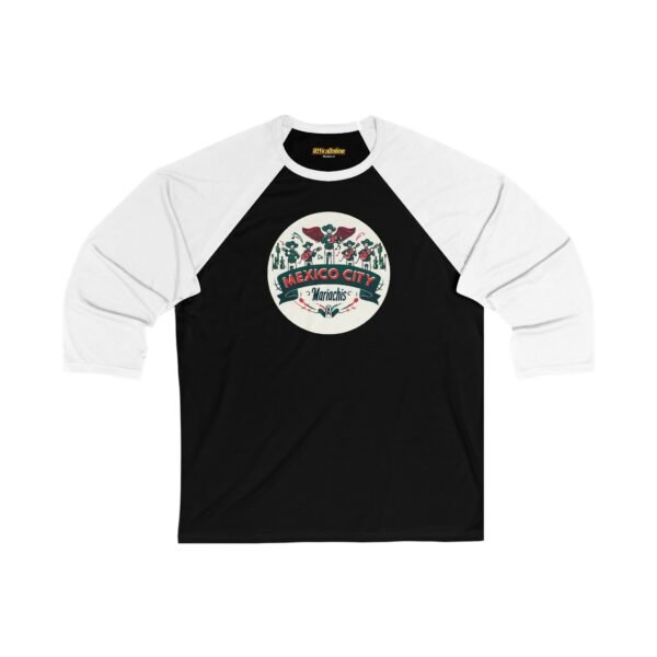 Mexico City Mariachis Unisex 3/4 Sleeve Baseball Tee