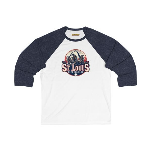 St. Louis Clydesdales Unisex 3/4 Sleeve Baseball Tee