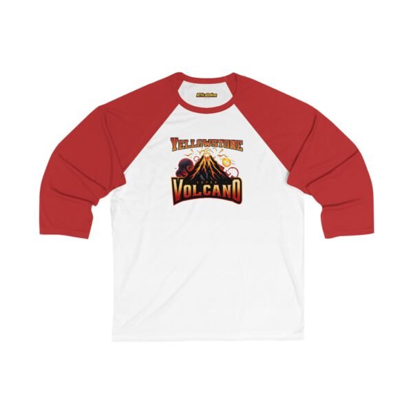Yellowstone Super Volcano Unisex 3/4 Sleeve Baseball Tee