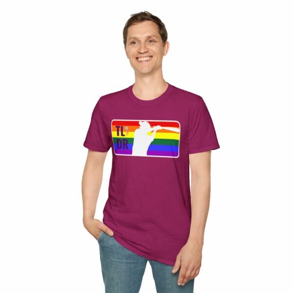 TL;DR Baseball Pride v1 T-Shirt (Unisex Softstyle)