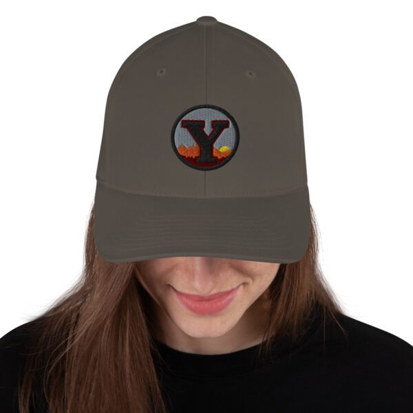 Yellowstone Super Volcano TL;DR Baseball Flexfit Closed Back Cap