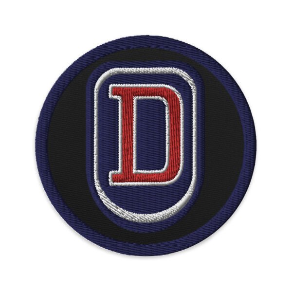 Detroit Muscle TL;DR Baseball Embroidered patches
