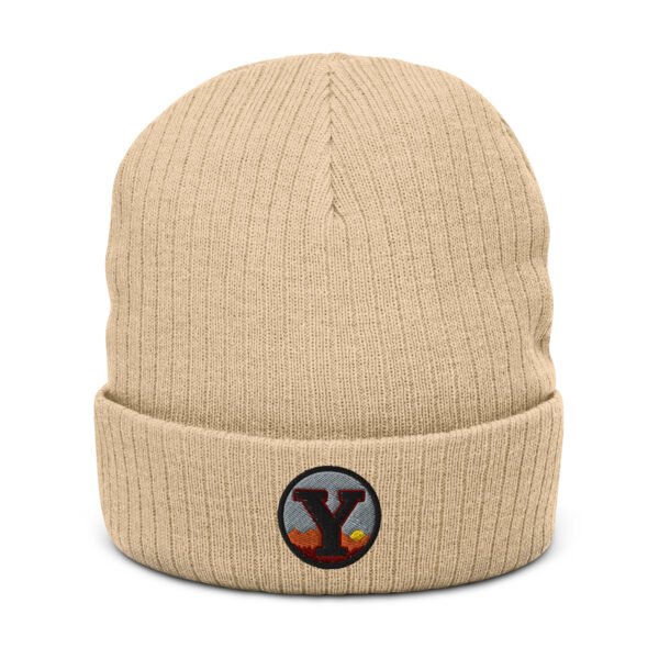 Yellowstone Super Volcano TL;DR Baseball Ribbed knit beanie