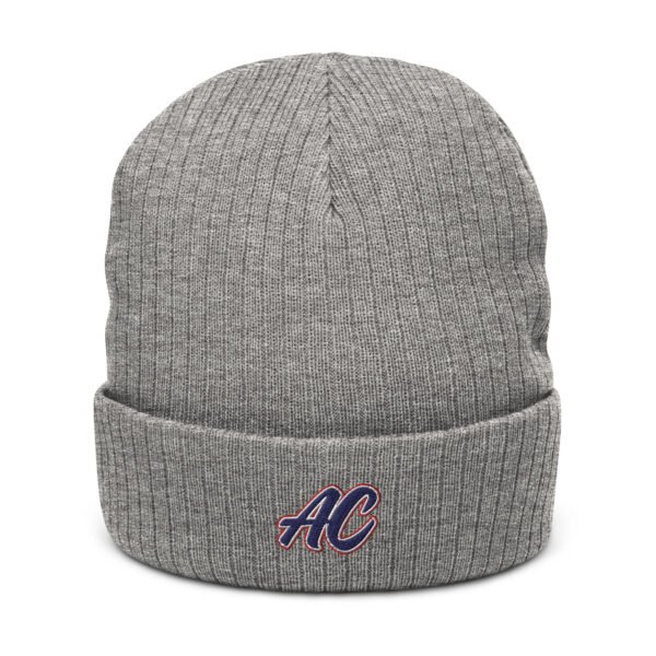 Atlantic City Funnel Cake TL;DR Baseball Ribbed knit beanie