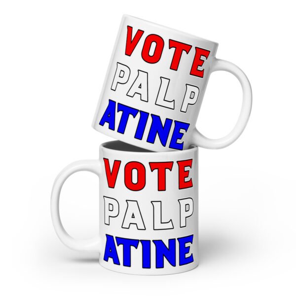 VOTE! White glossy mug